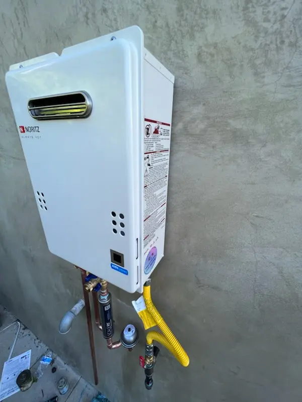 Tankless water heater installation for Modesto homes